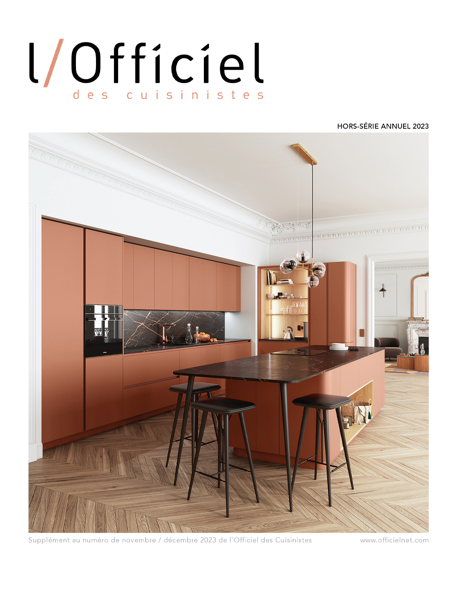 Couverture guide annuel l'officiel des cuisinistes